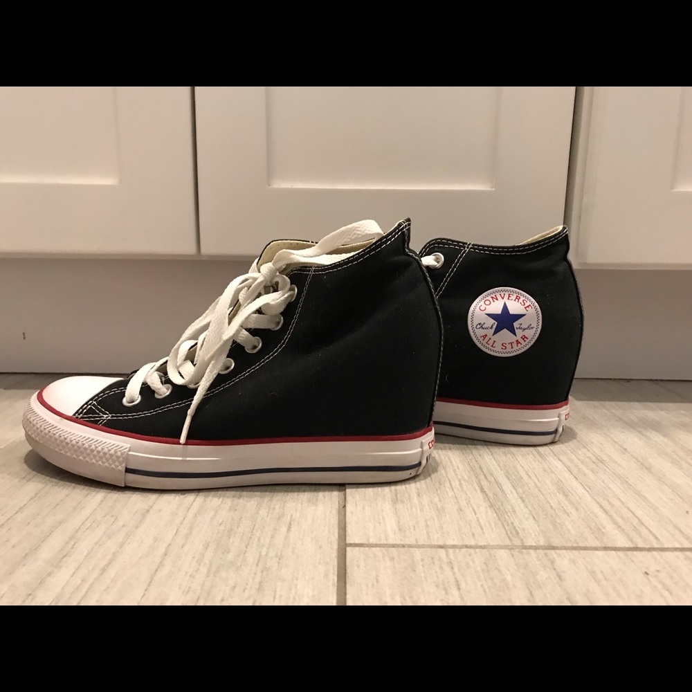 All Stars High Heel Converse! 48% OFF!!!!!!!!!